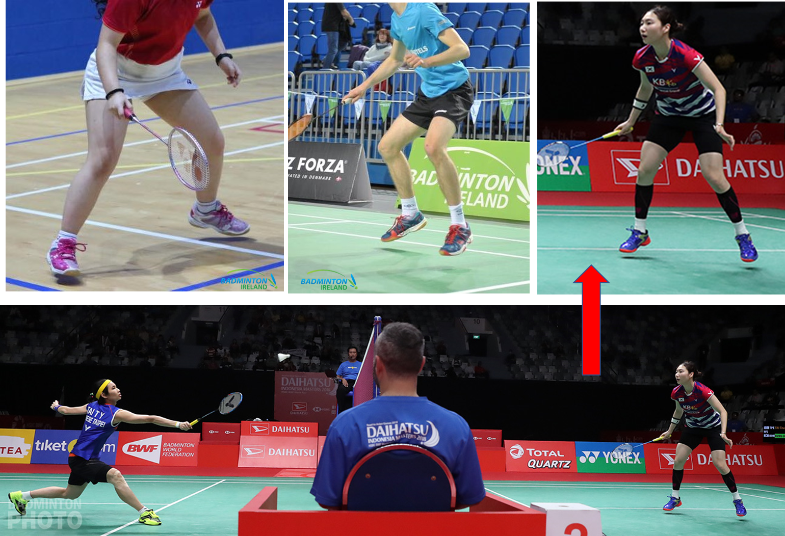 Badminton Playing Basics starting movements