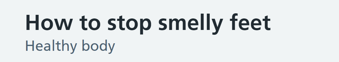 Badminton foot advice