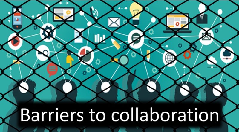 Barriers to collaboration