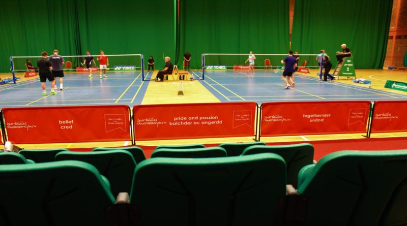 Watching badminton