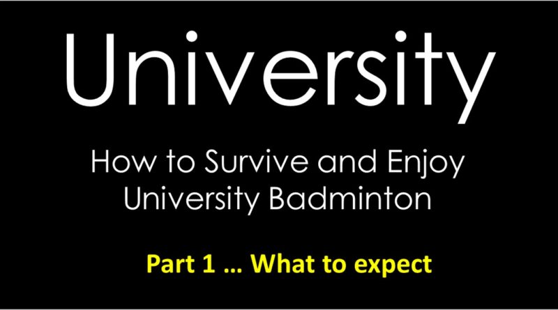 University Badminton