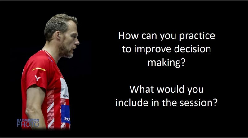 Badminton Decisions