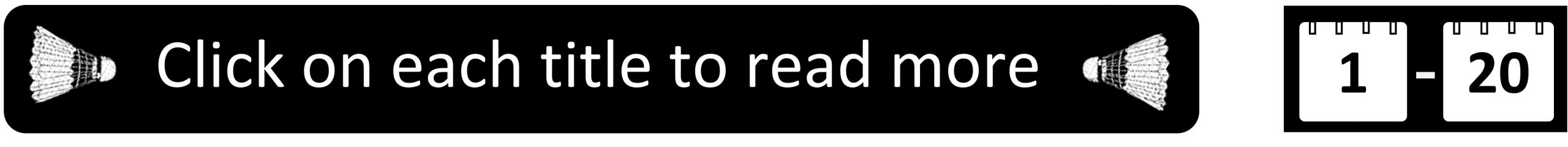 Badminton Coaching Tips