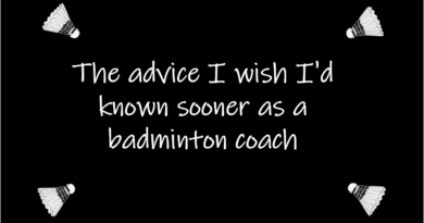 Badminton Coaching Tips