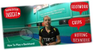 Backhand by Badminton Insight