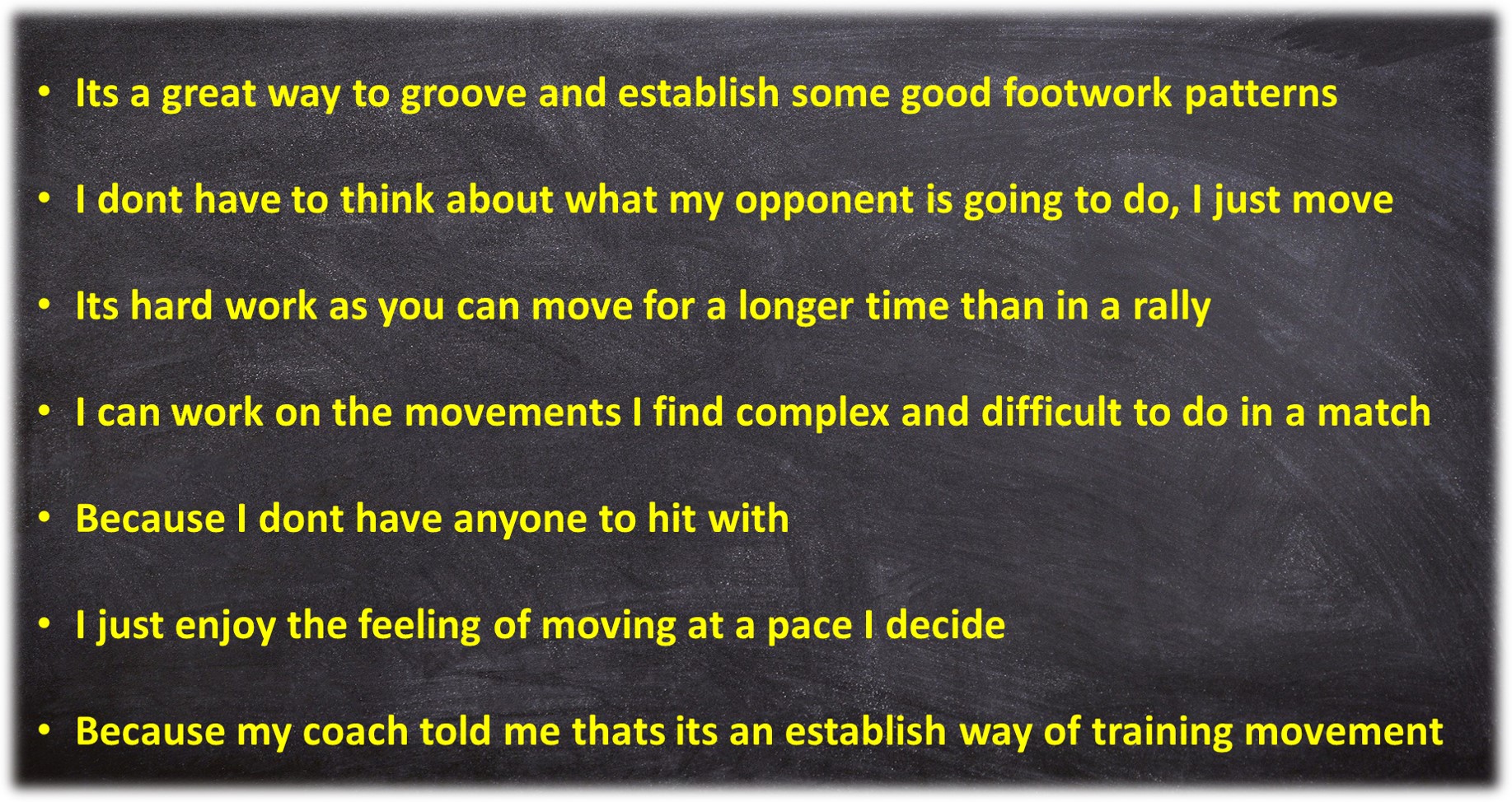 ideas for shadow badminton