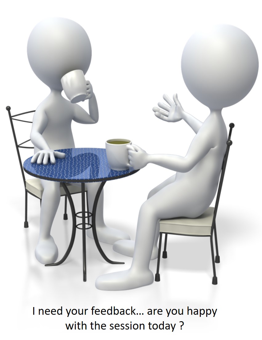 Badminton Coaches talking