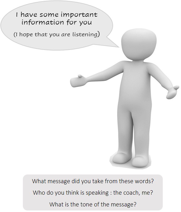 what to say and do during a player to coach transition