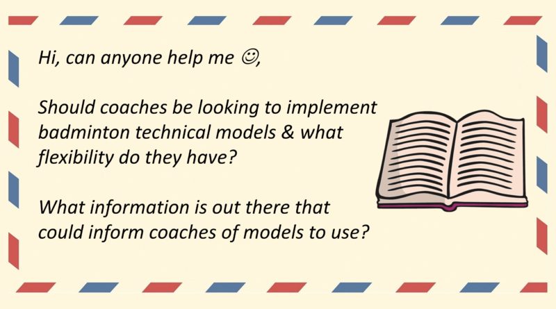 Badminton Technical Model