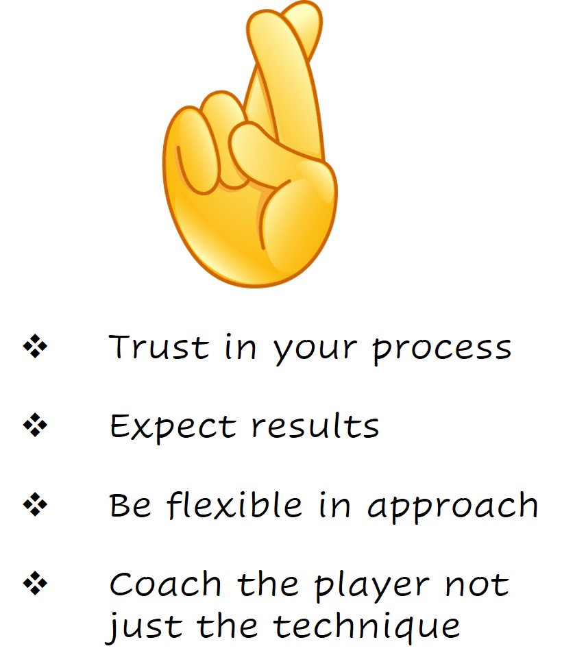 Badminton technical training