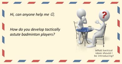 Badminton Tactic Questions
