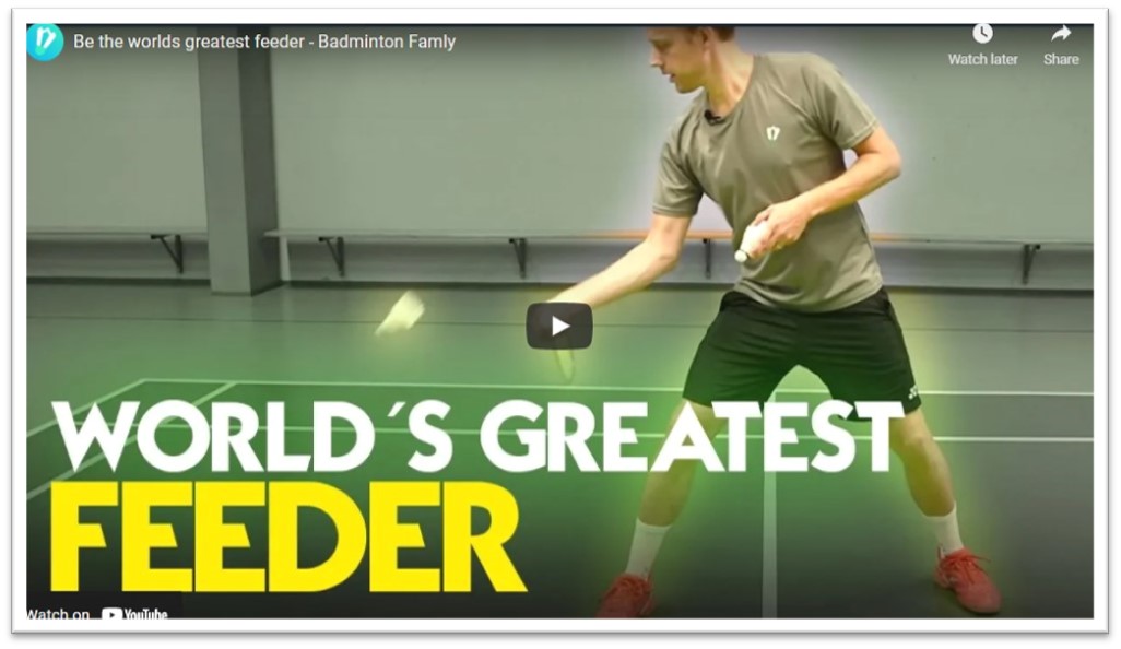 Badminton Family multi shuttle