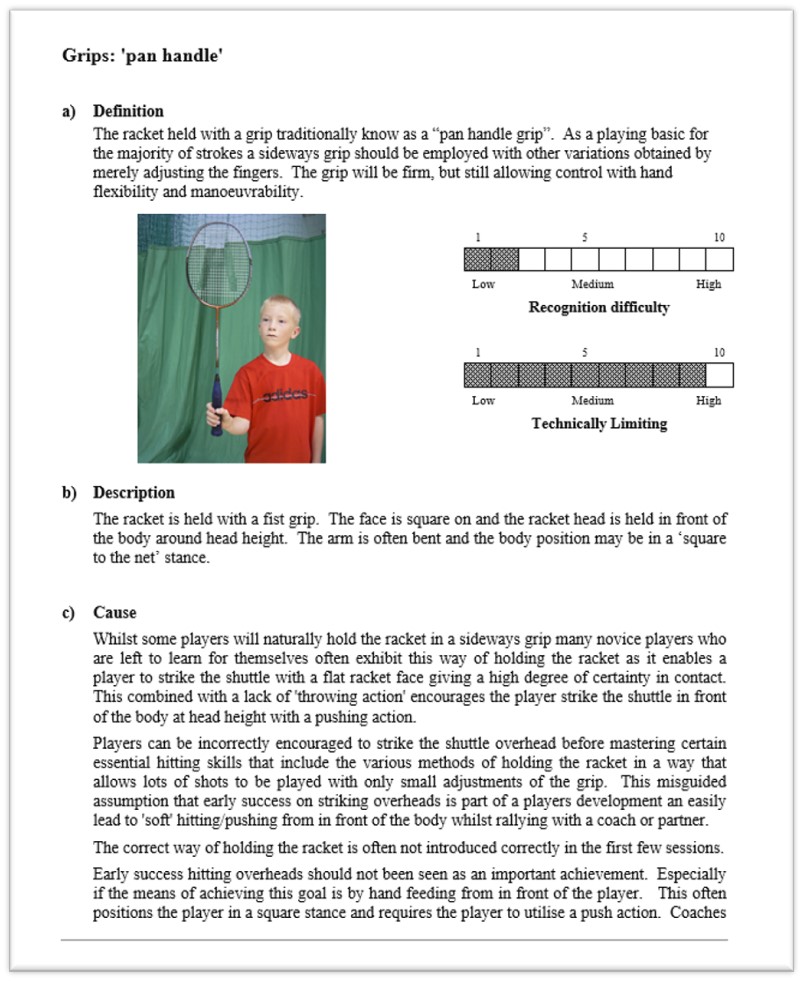 Badminton Coaching Tips