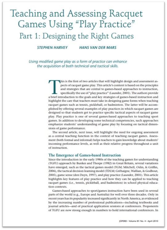 Stephen Harvey Hans van der Mars