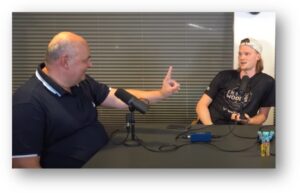 Receiving a badminton singles low serve