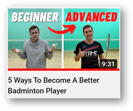 Badminton Coaching Tips