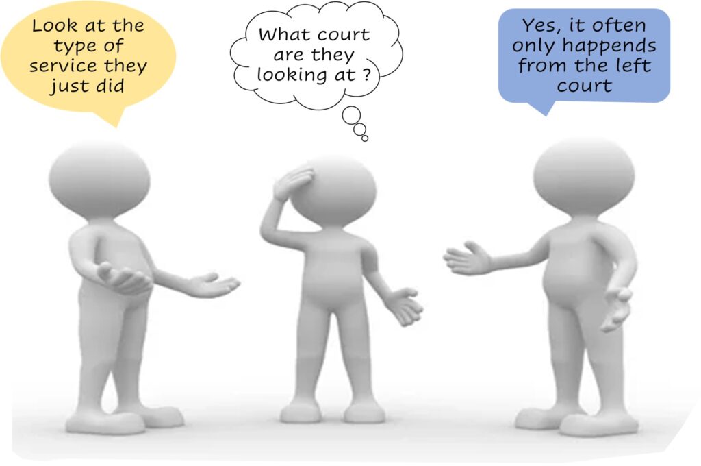 pay attention badminton coaches