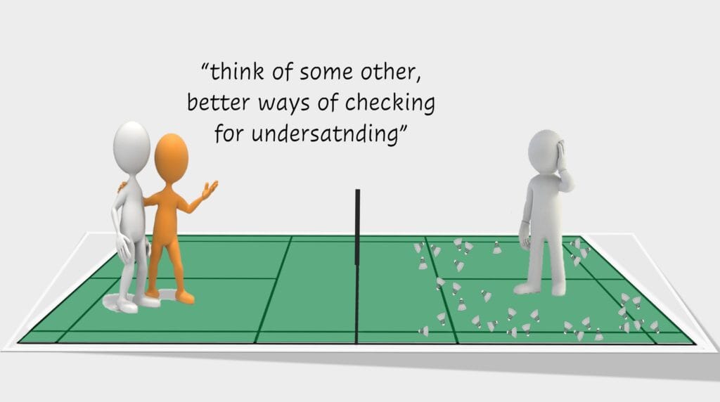 Checking for understanding