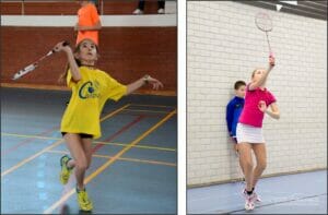 Badminton pan-handle